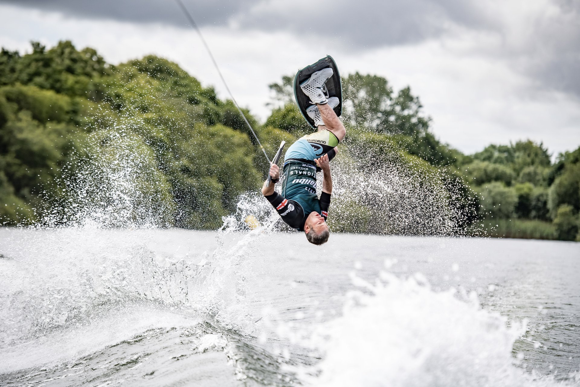 Mike Collingwood at the 2022 Malibu Boats UK Wakeboard And Wakesurf Nationals